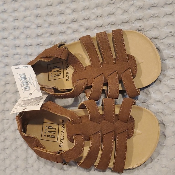 Baby Gap Gladiator Sandals for girls in -Size 18-24 m (#1) - Picture 1 of 5